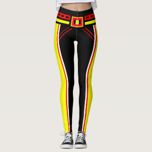 Leggings aus Gürtelschnalle