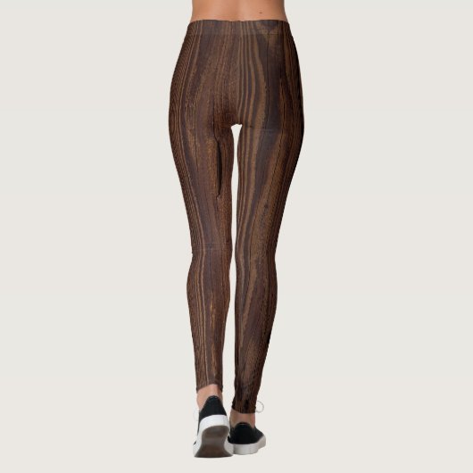 Leggings aus Holz (Rückseite)
