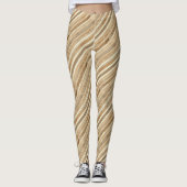 Leggings aus Holztextur (Vorderseite)