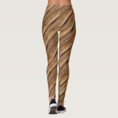Leggings aus Holztextur (Rückseite)