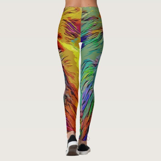 Leggings aus Regenbogen (Rückseite)