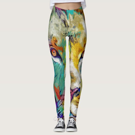 Leggings aus Regenbogen (Vorderseite)