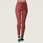 Leggings aus rosa Kohlefaser (Rückseite)