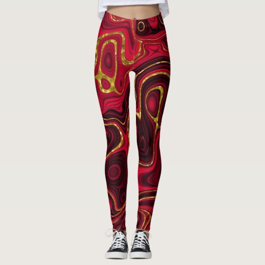 Leggings aus Rotgold (Vorderseite)