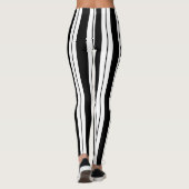 Leggings aus Schwarz und Weiß (Rückseite)