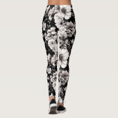 Leggings aus Schwarz und Weiß (Rückseite)