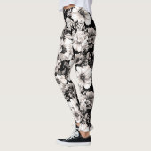 Leggings aus Schwarz und Weiß (Links)