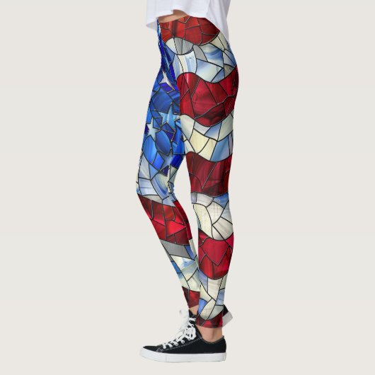 Leggings aus verkettetem Glas unter amerikanischer (Links)