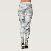Leggings aus weißem Marmor (Rückseite)