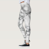 Leggings aus weißem Marmor (Links)