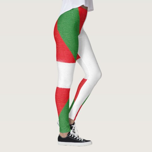 Leggings - baskische Flagge (Rechts)