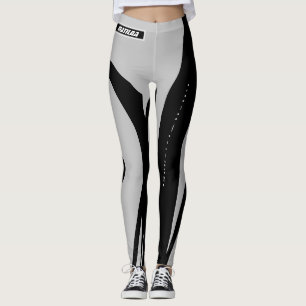 Leggings Black Gray