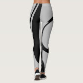 Leggings Black Gray (Rückseite)