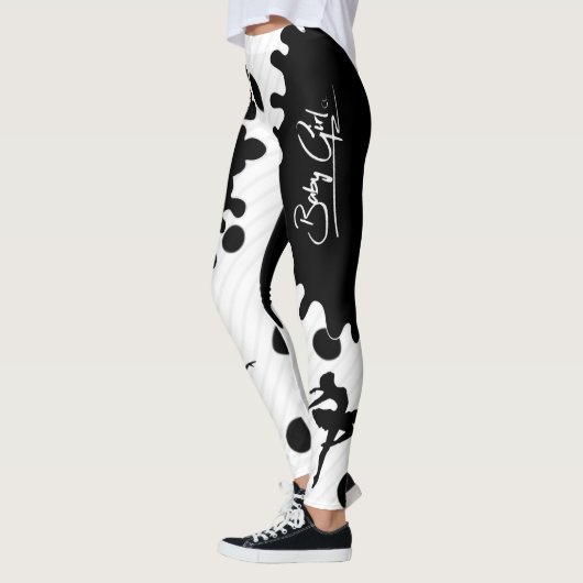 Leggings blanco y negro (Links)
