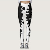 Leggings blanco y negro (Vorderseite)