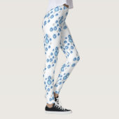 Leggings - Blasen in blau (Rechts)