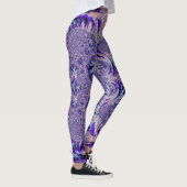 Leggings ~ blau lila ~ Original (Rechts)