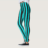 Leggings Blau/Schwarz (Links)