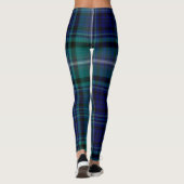 Leggings - Blue & Green Tartan (Rückseite)