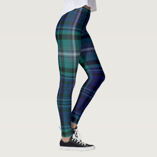 Leggings - Blue & Green Tartan (Rechts)