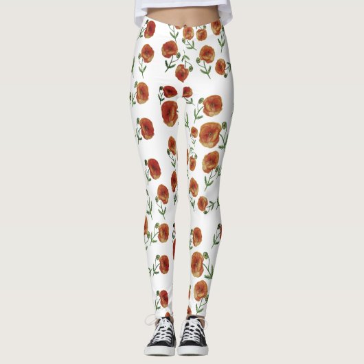 Leggings Blume (Vorderseite)