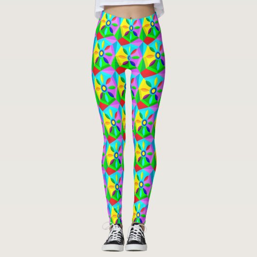 Leggings Blume (Vorderseite)