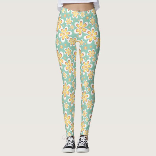 Leggings Blume (Vorderseite)