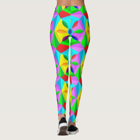 Leggings Blume (Rückseite)