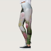 Leggings Blume weiß/rosa (Links)
