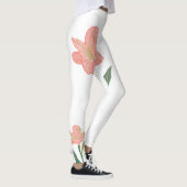 Leggings Blumen Frau Athleten (Rechts)