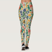 Leggings Blumen Thema (Rückseite)
