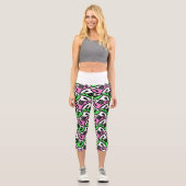 Leggings Blumendruck (Vorderseite)
