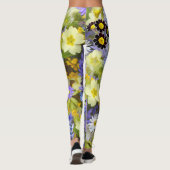LEGGINGS - "Blumengarten" - Blumendesign (Rückseite)