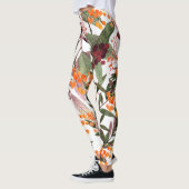 Leggings - Blumenmuster (Links)