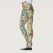 Leggings Blumenthema (Links)