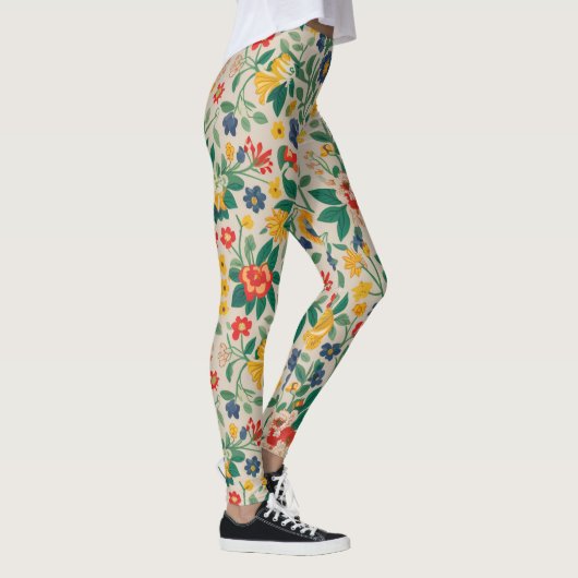 Leggings Blumenthema (Rechts)