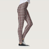 Leggings Burgunders/der weißen Frauen (Rechts)