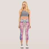 Leggings Capri capri Hohe Meerjungfrau (Vorderseite)