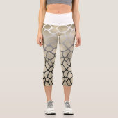 leggings capri de animal jirafa (Vorderseite)
