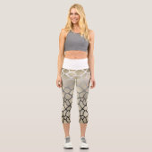 leggings capri de animal jirafa (Vorderseite)