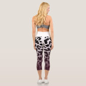Leggings Capri High Waisted Capris leopardo (Rückseite)