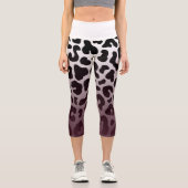 Leggings Capri High Waisted Capris leopardo (Vorderseite)