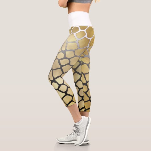 Leggings Capri jirafa lindo (Links)