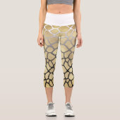 Leggings Capri jirafa lindo (Vorderseite)