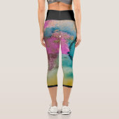 Leggings Capri Legging artististische by Lyla FERR (Rückseite)