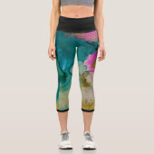 Leggings Capri Legging artististische by Lyla FERR (Vorderseite)