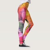 leggings con pintura original digital, abstracto (Rechts)
