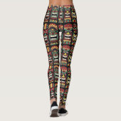 Leggings cool Tiki Totem (Rückseite)
