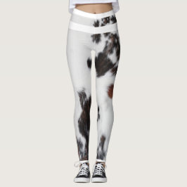 Leggings - Cowhide Designer