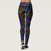 Leggings Crazy Lines (Rückseite)